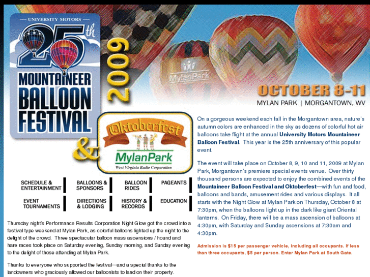 www.mountaineerballoonfestival.com