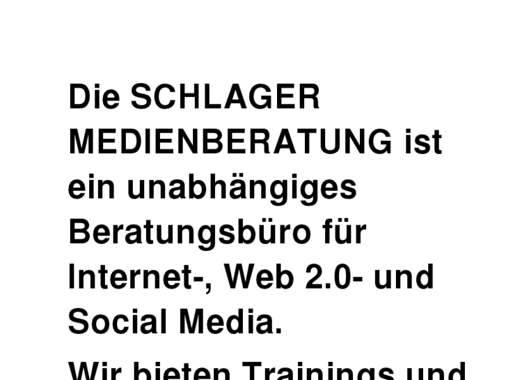 www.schlager-medienberatung.com