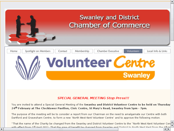 www.swanleyvolunteers.com