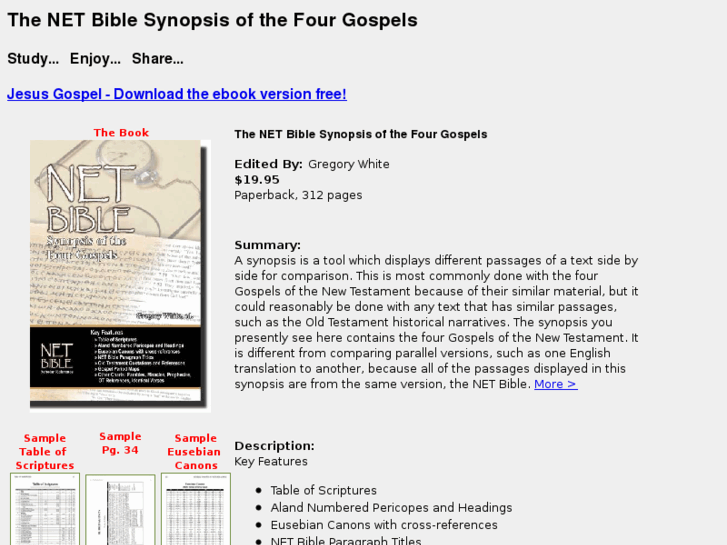 www.synopsis-of-the-four-gospels.info