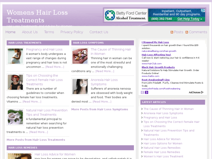 www.womenshairlosstreatments.net