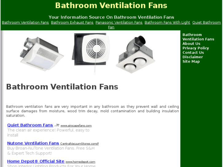 www.bathroomventilationfans.net