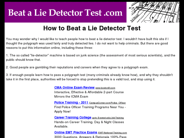 www.beataliedetectortest.com