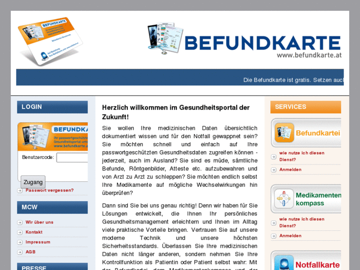 www.befundkarte.at