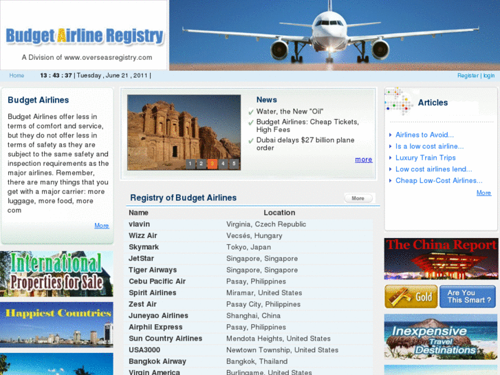 www.budgetairlineregistry.com