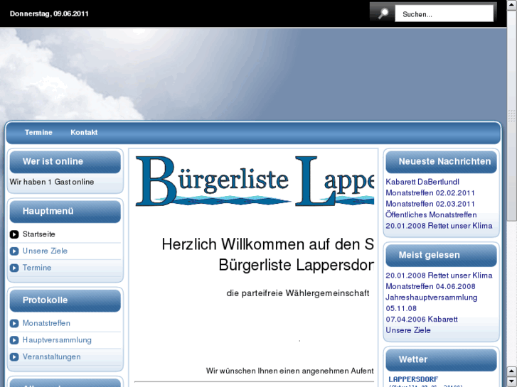 www.buergerliste-lappersdorf.com