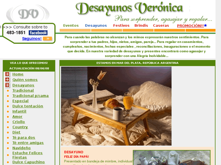 www.desayunosveronica.com