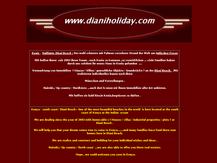 www.dianiholiday.com