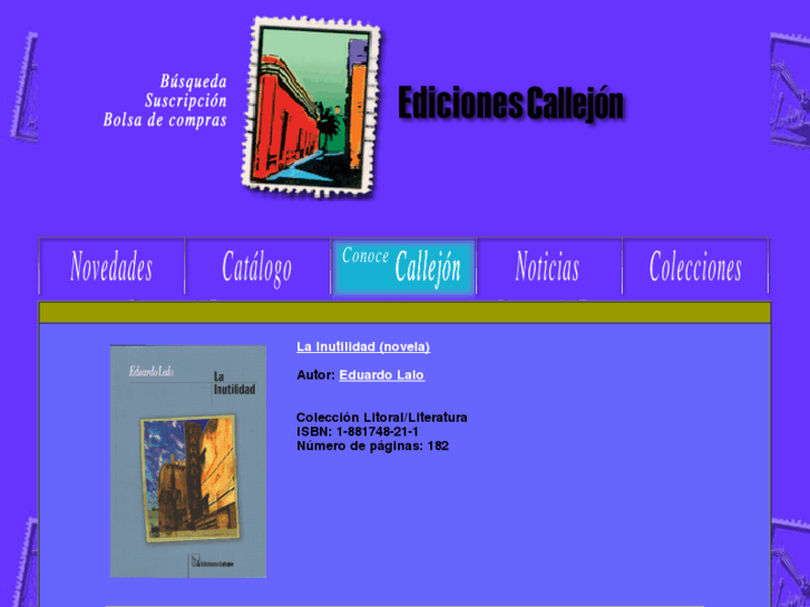 www.edicionescallejon.com