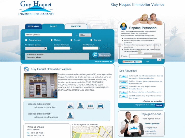 www.guyhoquet-immobilier-valence.com