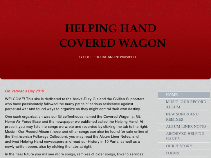 www.helpinghandcoveredwagon.com