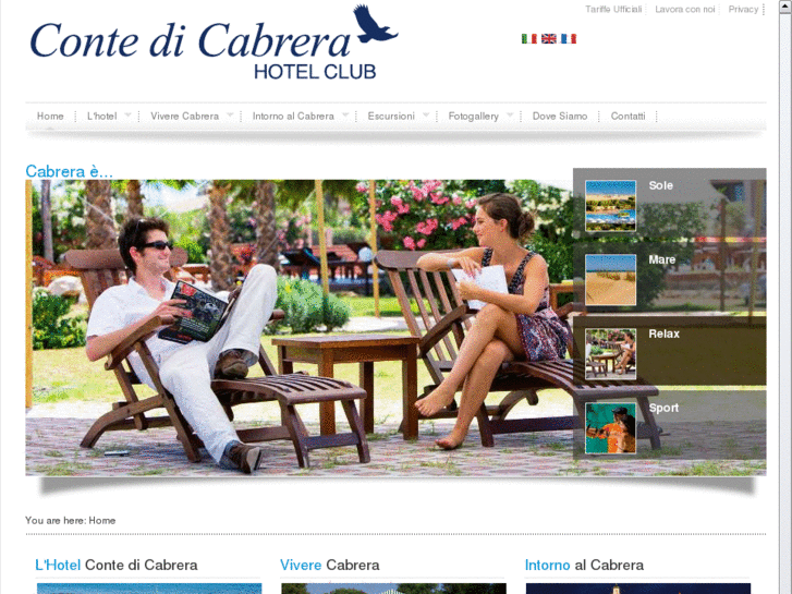 www.hotelcabrera.it