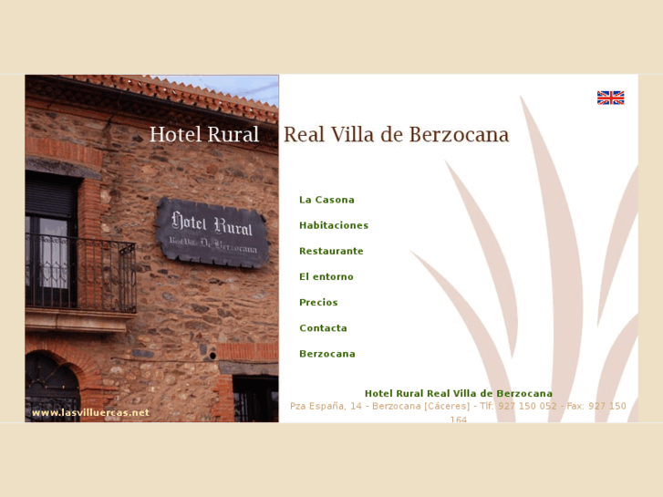 www.hotelrealvilladeberzocana.com