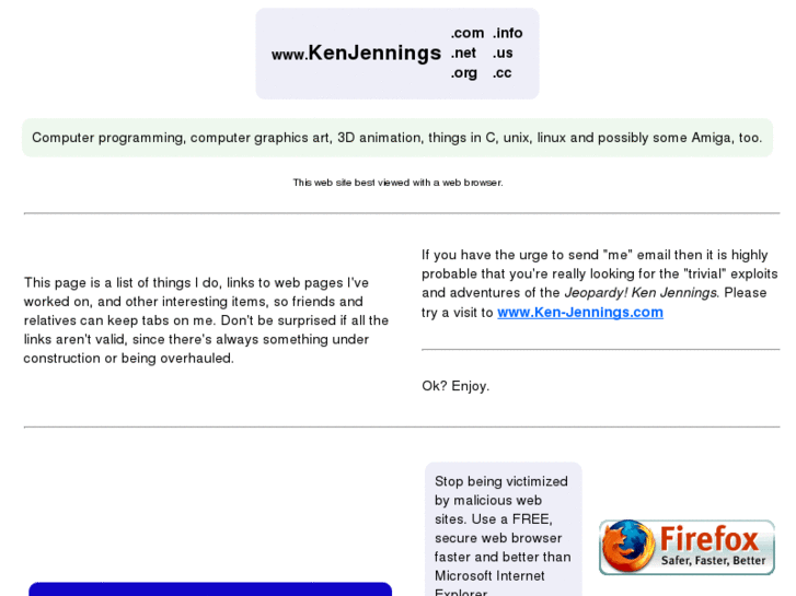 www.kenjennings.cc