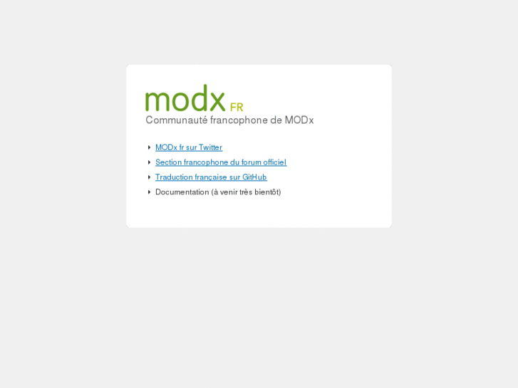 www.modxcms.fr