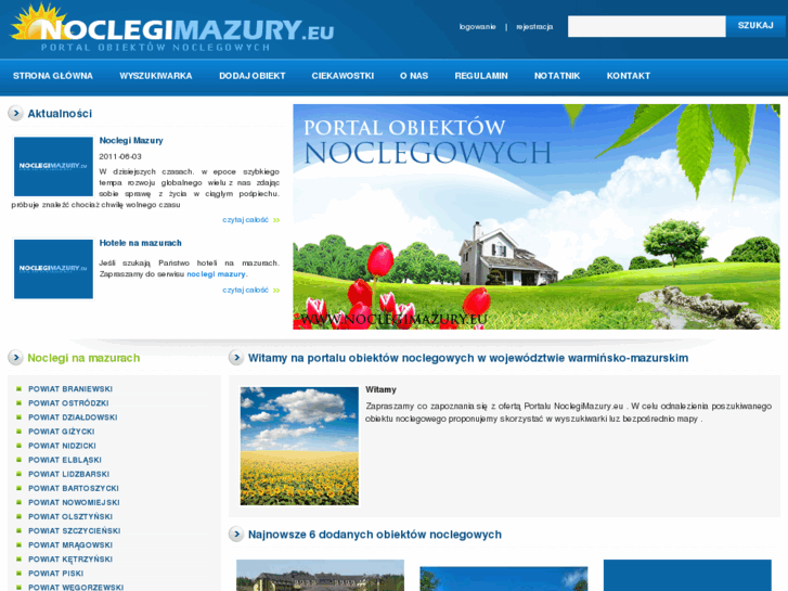 www.noclegimazury.eu