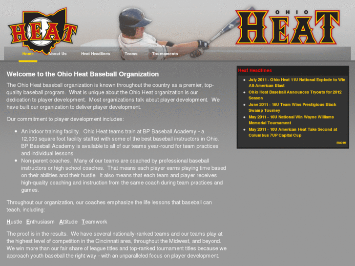 www.ohioheatbaseball.org