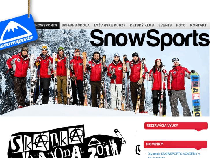 www.snowsports.sk