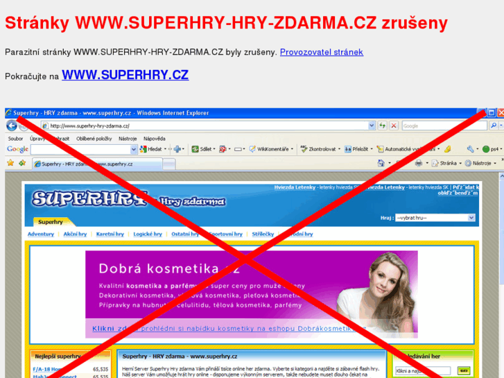 www.superhry-hry-zdarma.cz