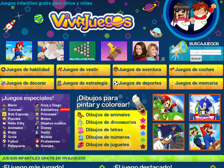 www.vivajuegos.com