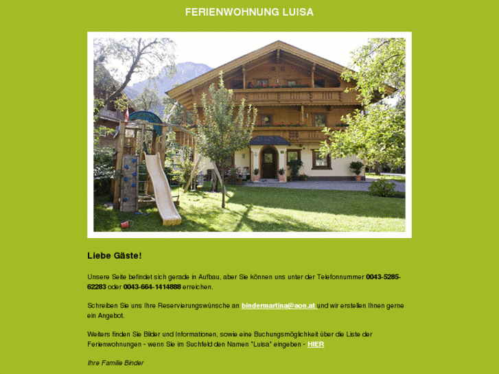 www.zillertal-ferienwohnung.com