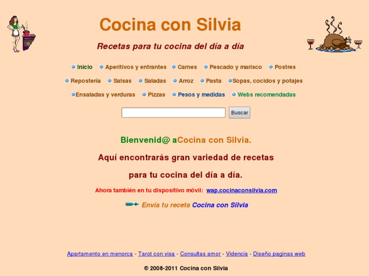 www.cocinaconsilvia.com