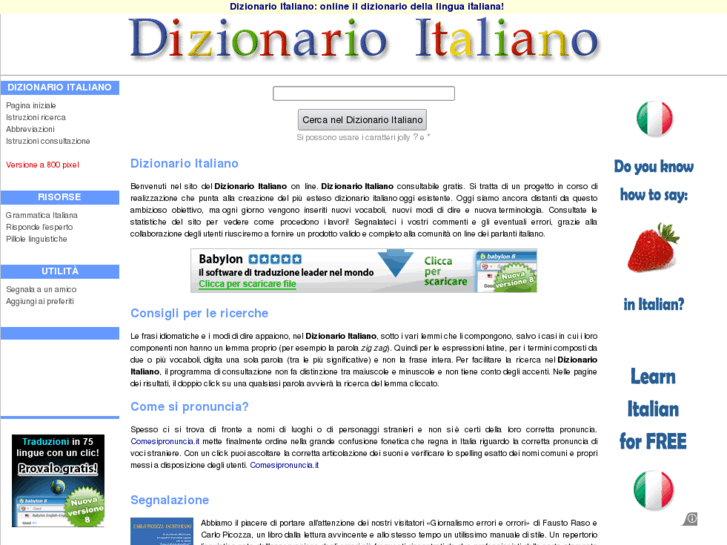 www.dizionario-italiano.it