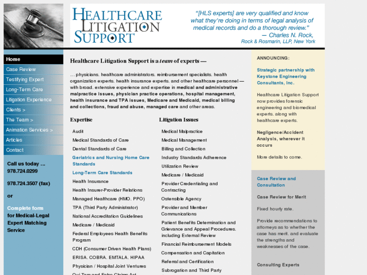 www.healthcarelitigation.com