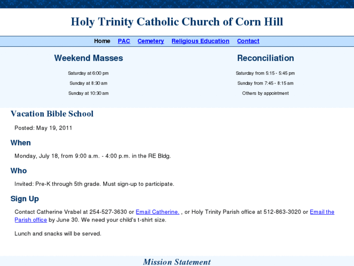 www.holytrinityofcornhill.org