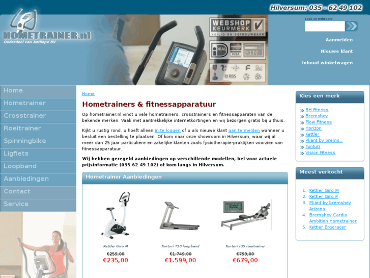 www.hometrainer.nl