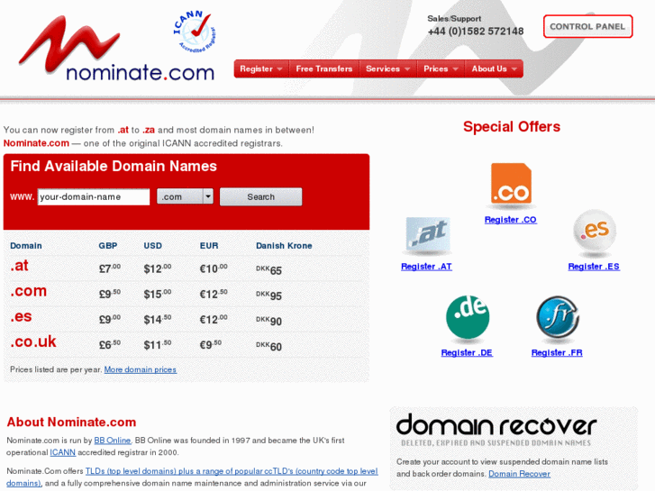 www.icannregister.co.uk