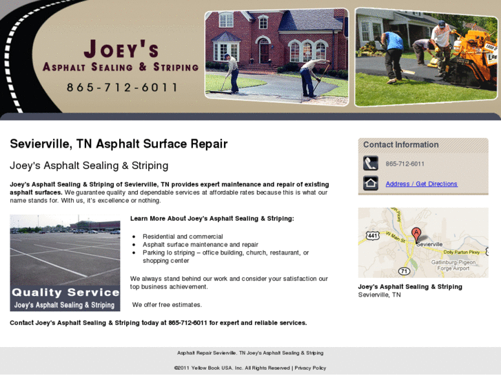 www.joeysasphaltsealingandstriping.com