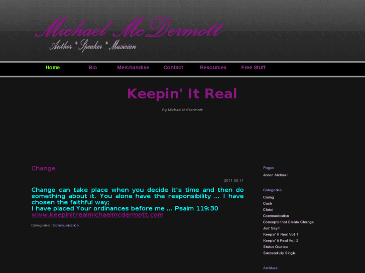 www.keepinitrealmichaelmcdermott.com