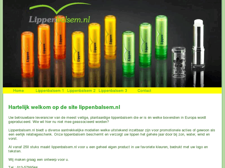 www.lippenbalsem.nl