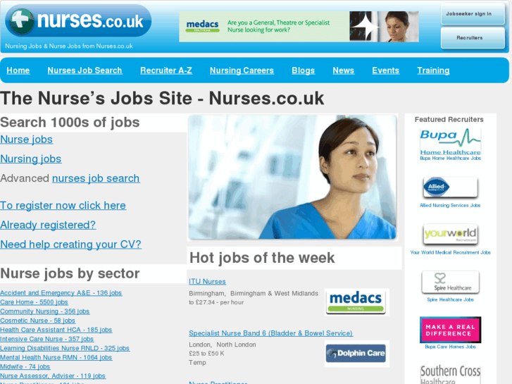 www.nurses.co.uk