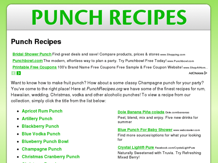 www.punchrecipes.org