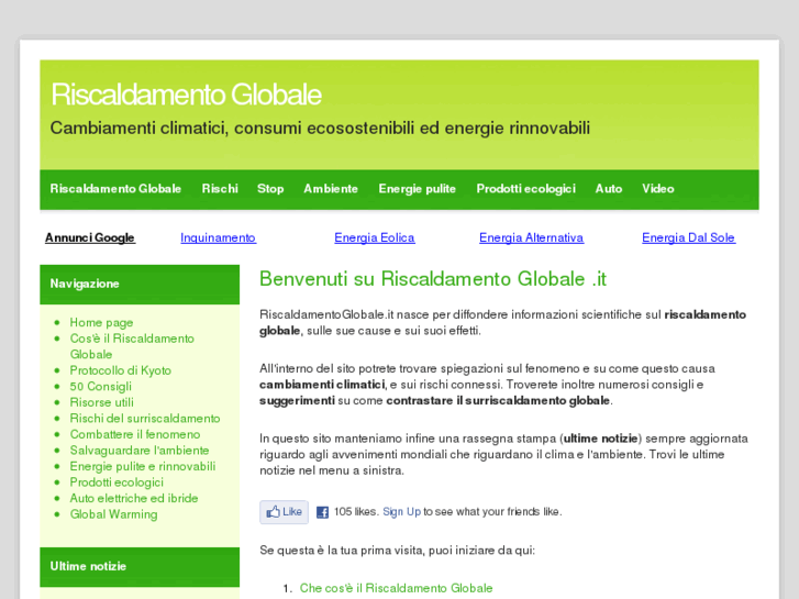 www.riscaldamentoglobale.it