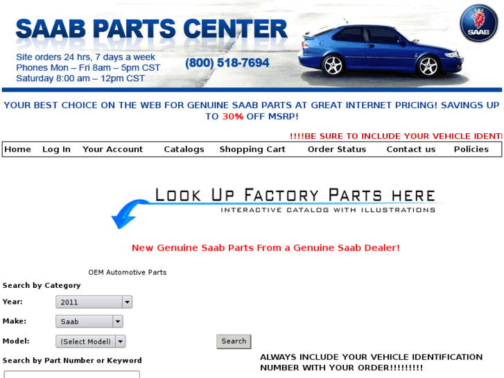 www.saabpartscenter.com