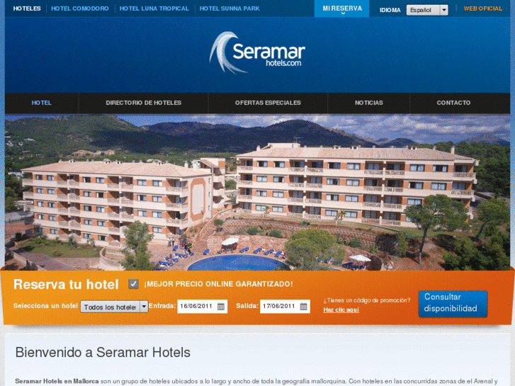 www.seramarhotels.com