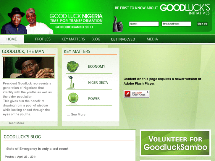 www.votegoodluck.com