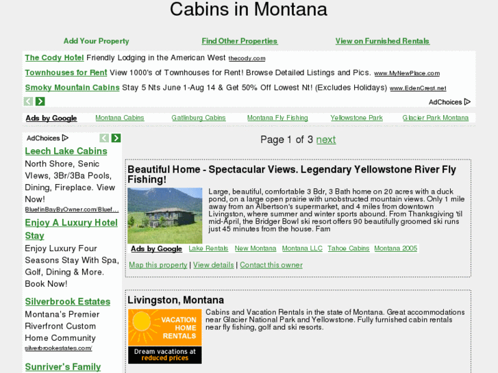 www.cabinsmontana.com