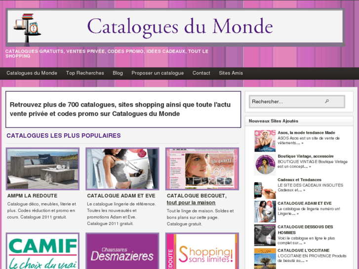www.cataloguesdumonde.com