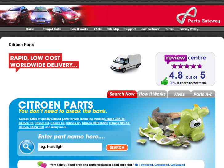 www.citroenpartsgateway.co.uk