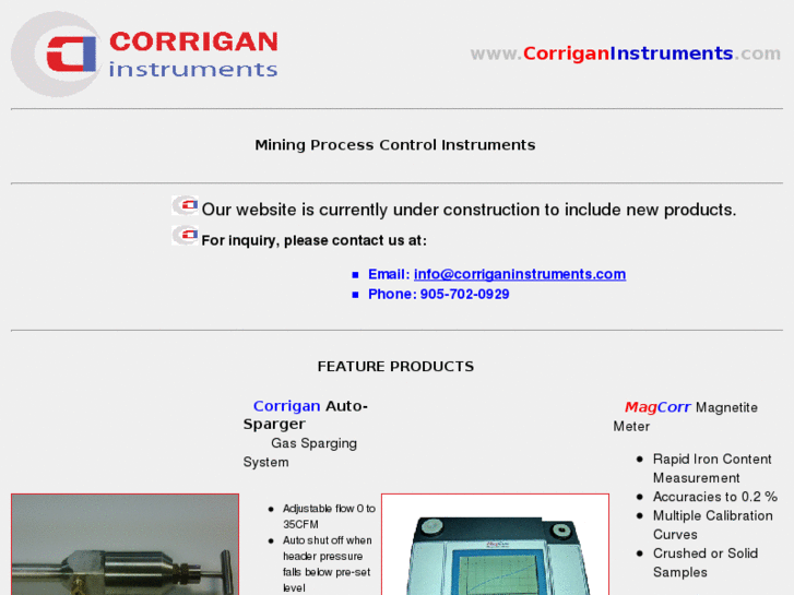 www.corriganinstruments.com