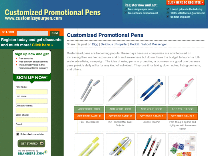 www.customizeyourpen.com