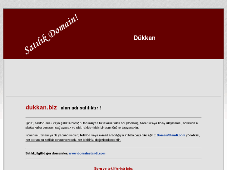 www.dukkan.biz