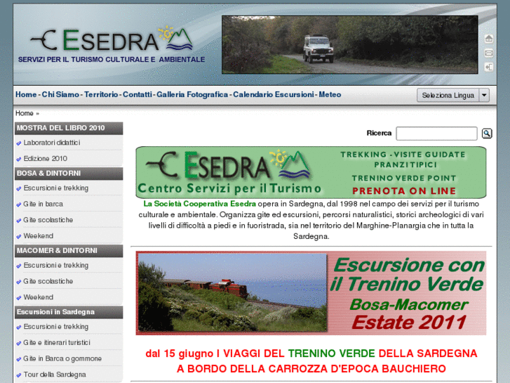 www.esedraescursioni.it