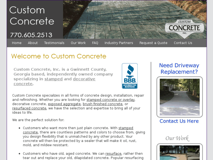 www.gacustomconcrete.com