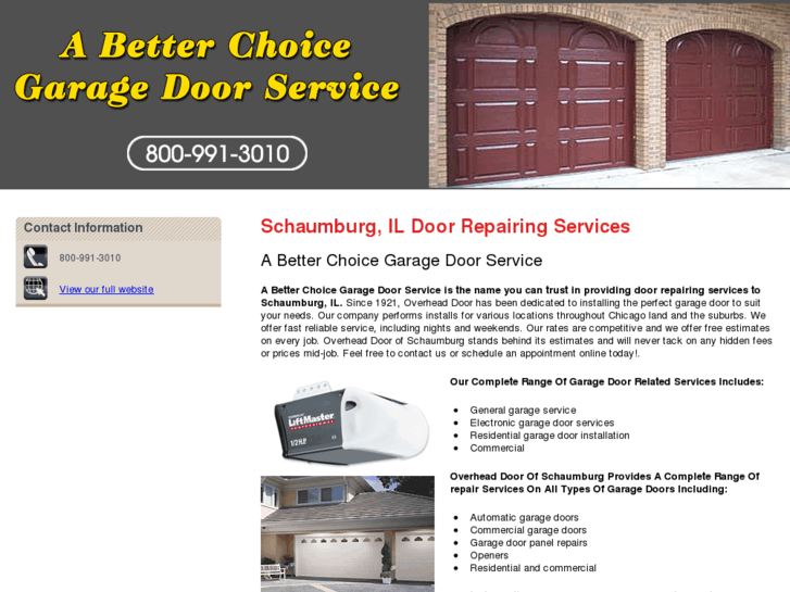 www.garagedoorschaumburg.com