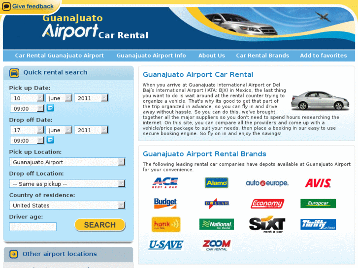 www.guanajuatoairportcarrental.com